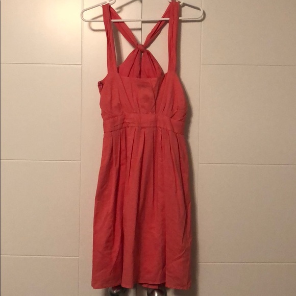 Tommy Hilfiger pink summer halter dress - Picture 2 of 3